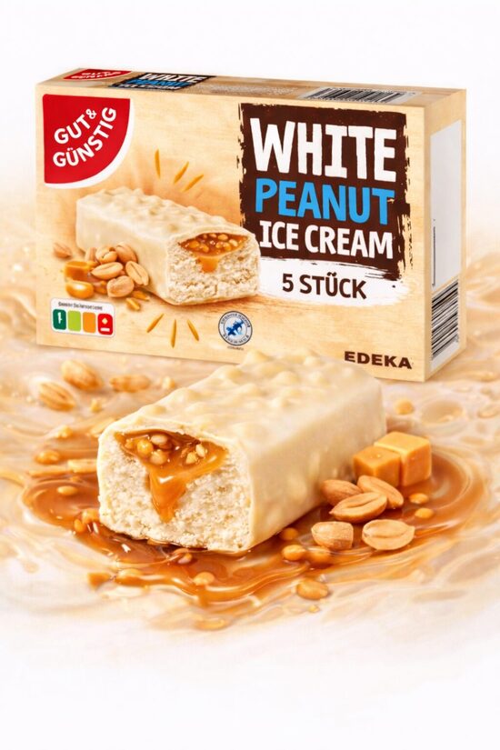 White Peanut jäätis 6x50ml